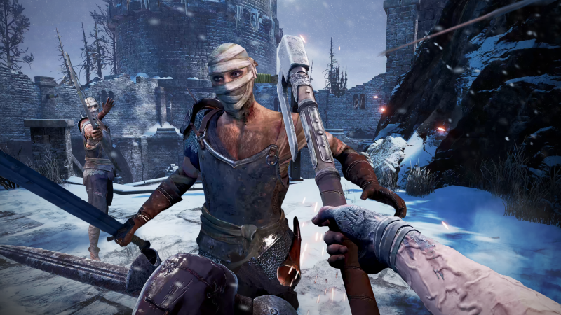 Behemoth features hand-to-hand combat.