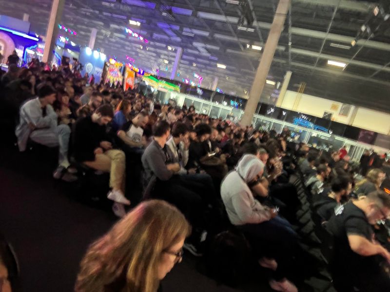 The crowd at the BIG Festival Awards in Sao Paolo, Brazil.