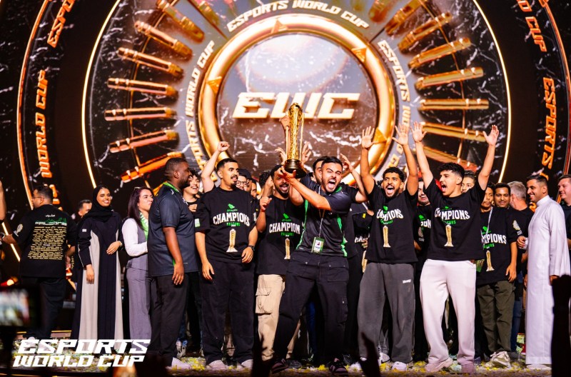 The Falcons took No. 1 at the Esports World Cup, followed by Team Liquid.