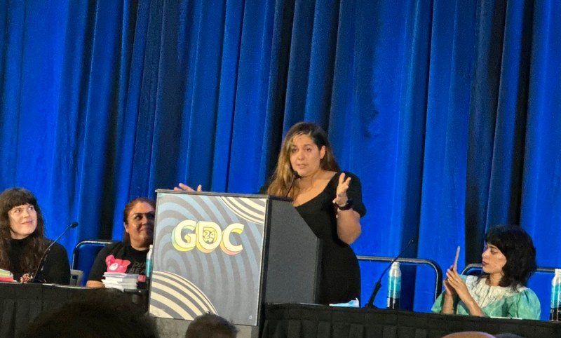 Laia Bee at 2024 #1ReasonToBe panel.