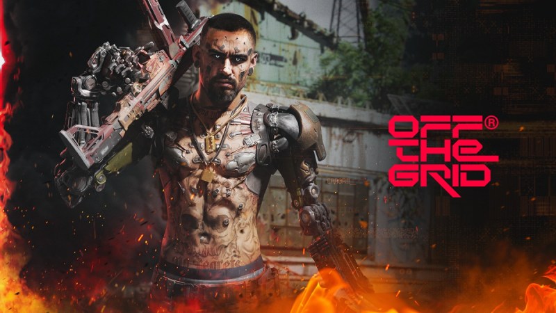Off the Grid features sci-fi combat among cybernetic humans.