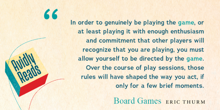 Avidly Reads Board Games, by Eric Thurm