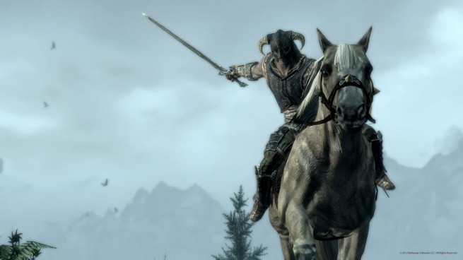 Skyrim 1.6 patch update mounted combat