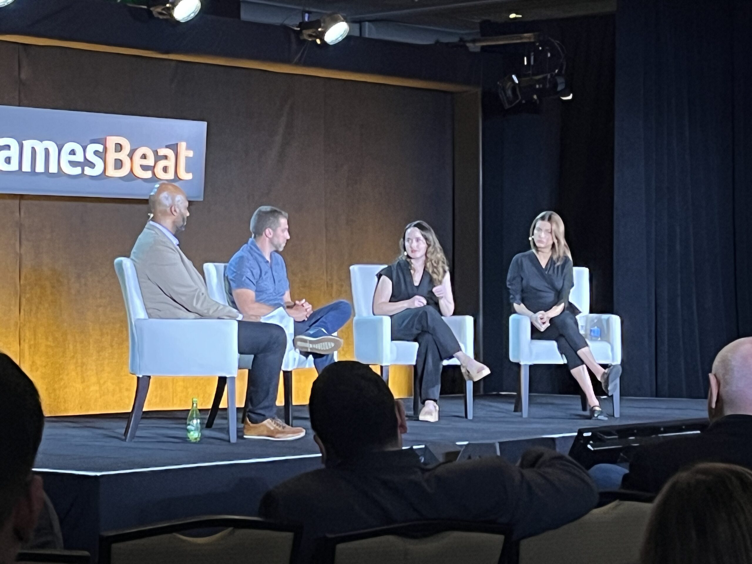 The panelists at the “Gaming for Health” panel at GamesBeat Summit.
