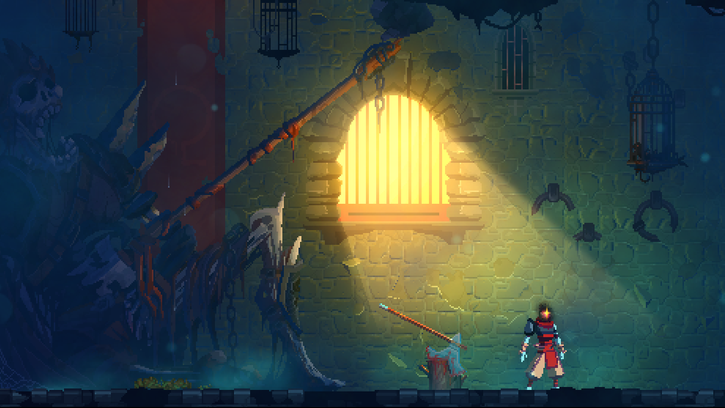 Dead Cells plays and looks incredible. 