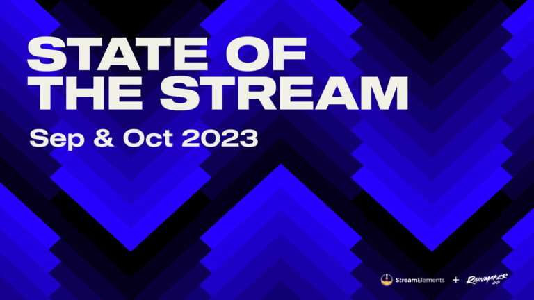 StreamElements Twitch State of the Stream viewership data