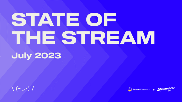StreamElements State of the Stream July 2023 Twitch Viewership