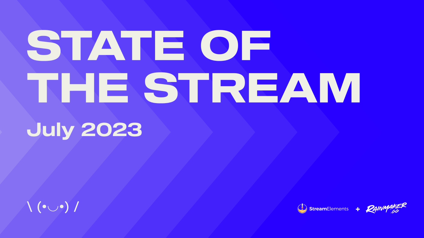 StreamElements State of the Stream July 2023 Twitch Viewership