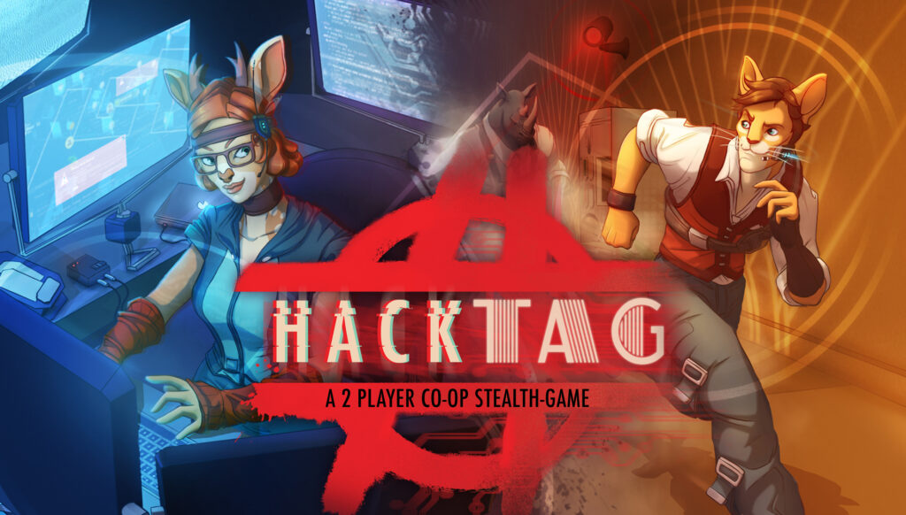 The colorful Hacktag is a co-op stealth game with all-ages appeal