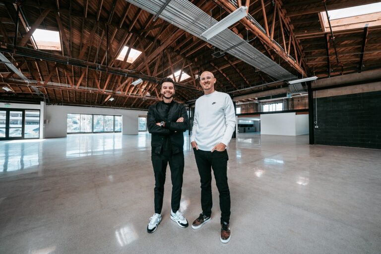100 Thieves' leaders: CEO Matthew "Nadeshot" Haag (left) and John Robinson, COO.