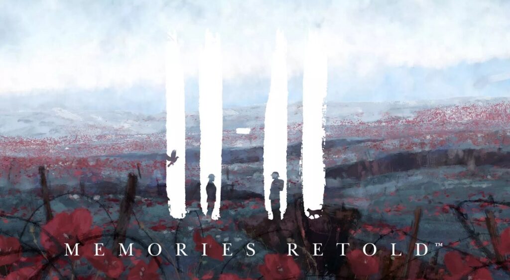 11-11 Memories Retold features two soldiers, a pigeon, and a cat.