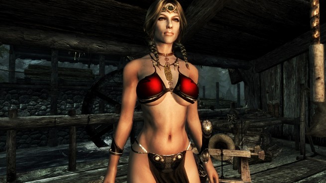 Slave Leia and Star Wars mods for Skyrim