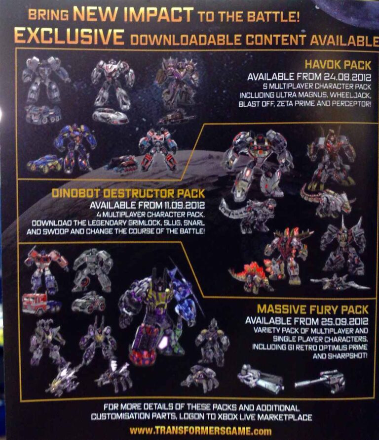 Fall of CYbertron DLC