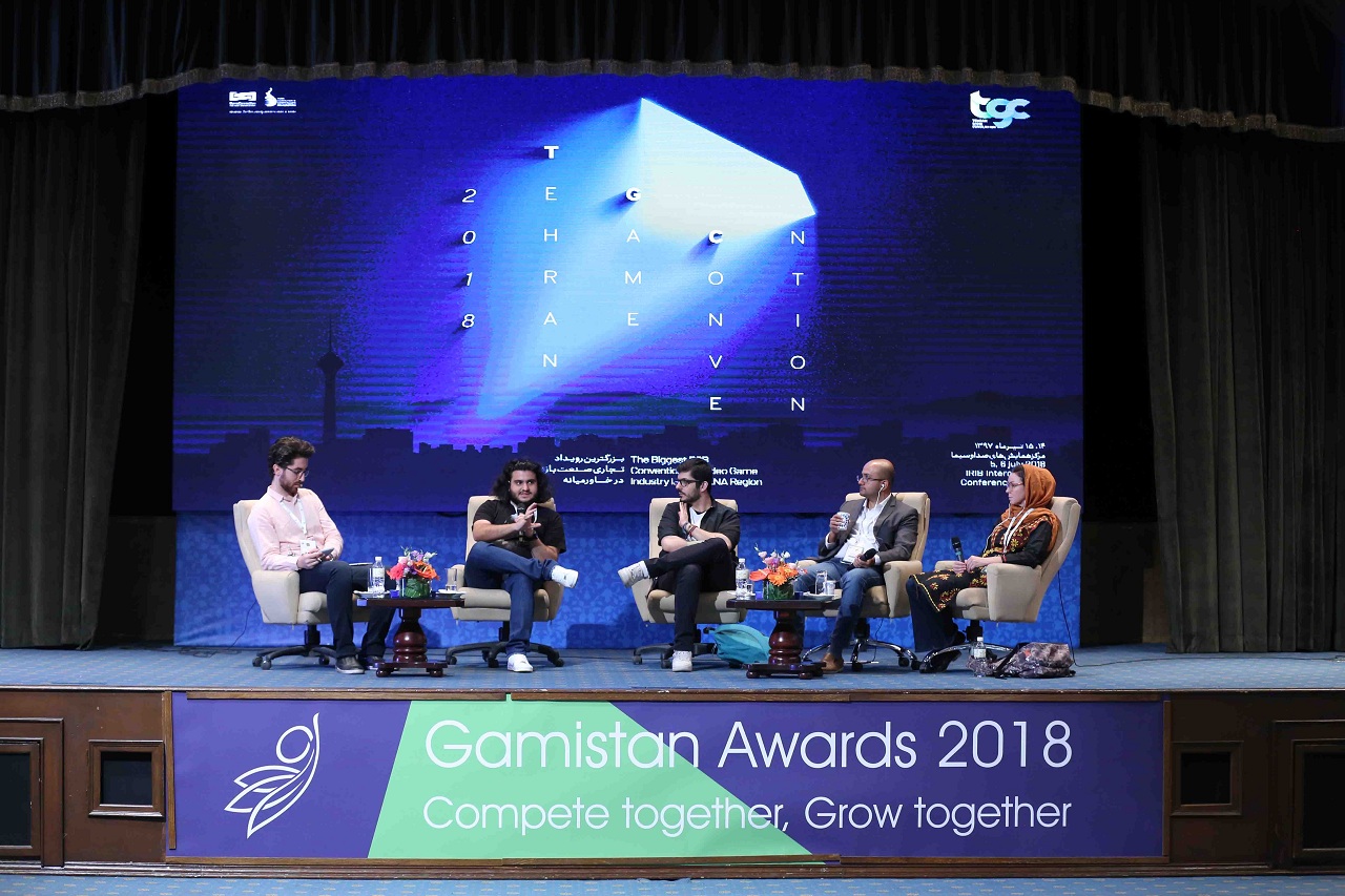 The second annual Tehran Game Convention featured the Gamistan Awards.