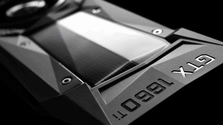 Nvidia GeForce GTX 1660 Ti graphics card.