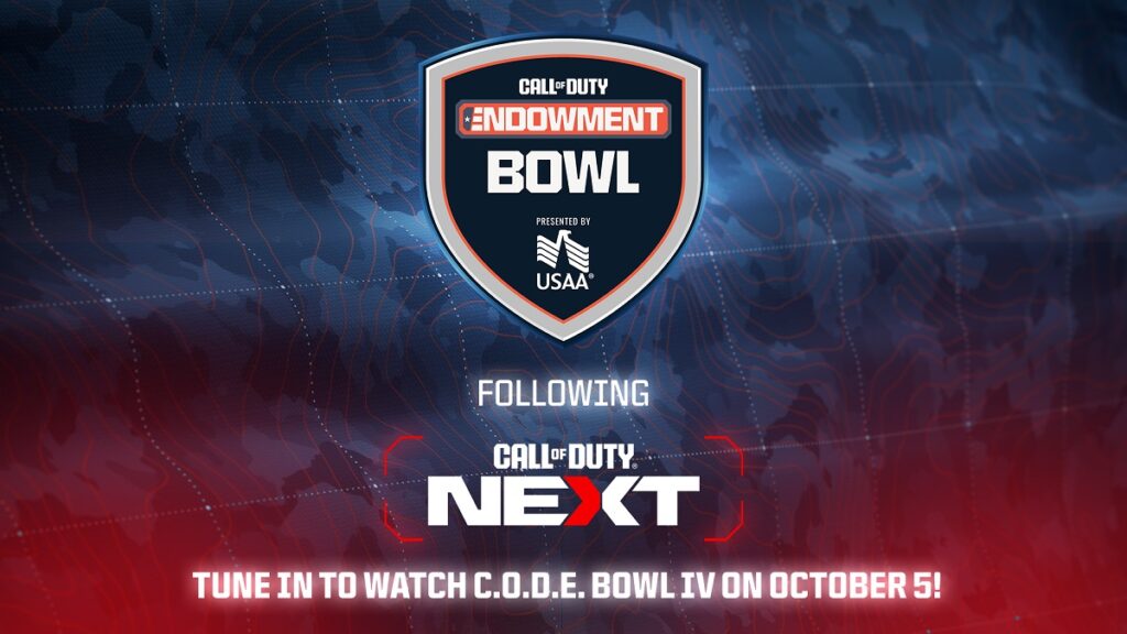 C.O.D.E. Bowl IV is coming October 5.