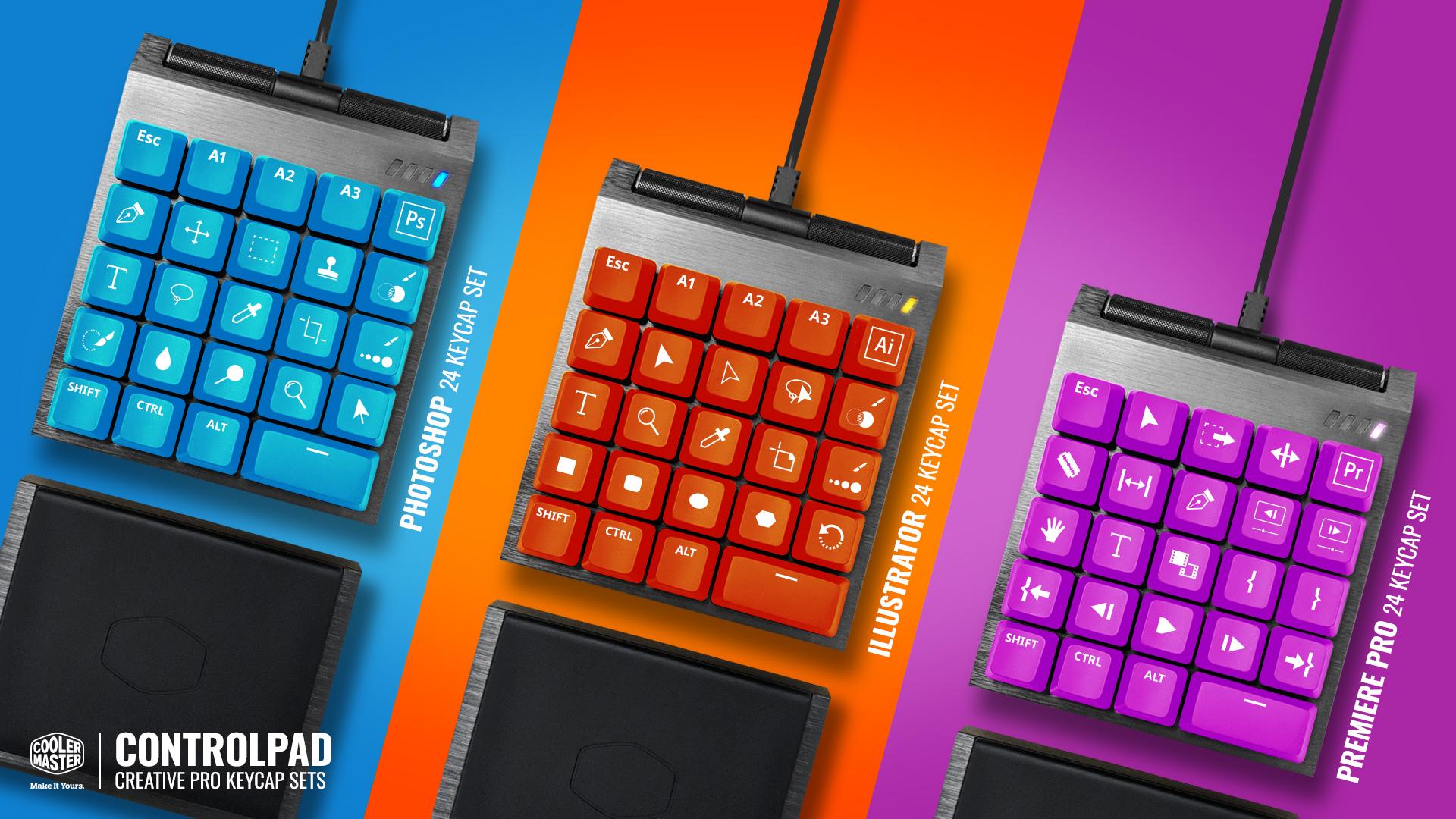 Cooler Master's ControlPad brings nuance to PC keyboard controls.
