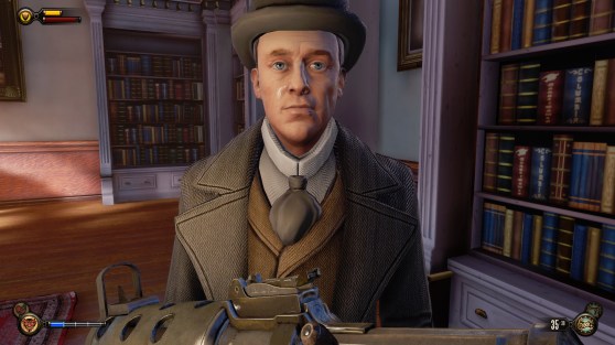 NPC stares right through you