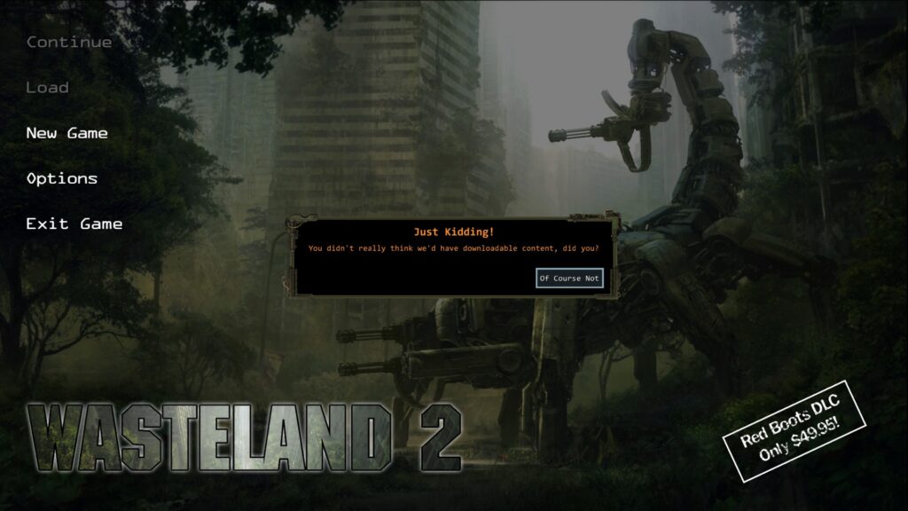 InXile is making Wasteland 3 and crowdfunding it on Fig