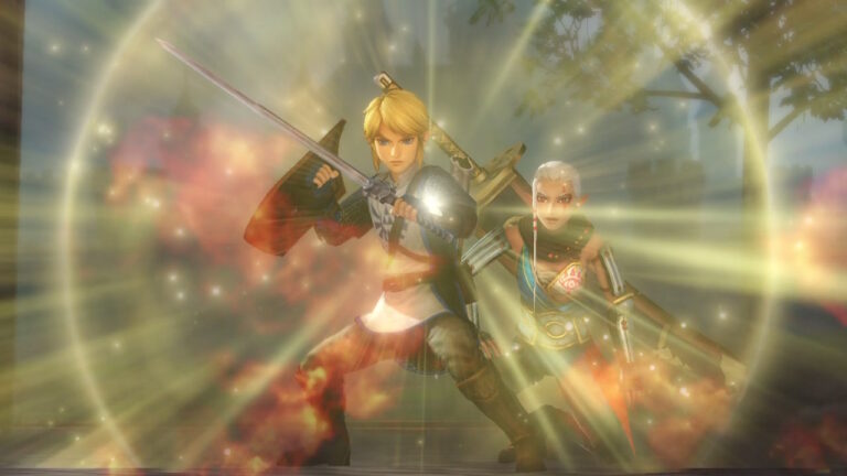 You'll control multiple versions of Link throughout Hyrule Warriors.