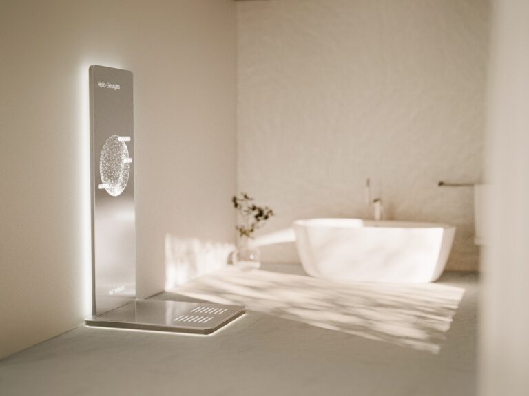Withings' Omnia is a concept health mirror.