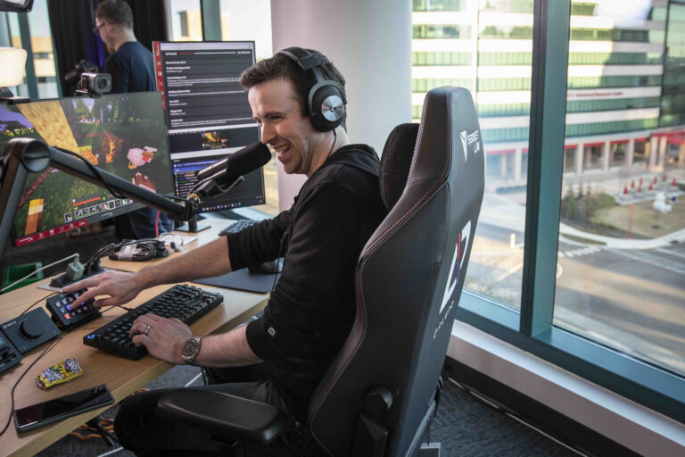 DrLupo hosts the 24 hour Build Against Cancer live stream from the campus of St. Jude Children’s Research Hospital on Saturday, December 17, 2022.
