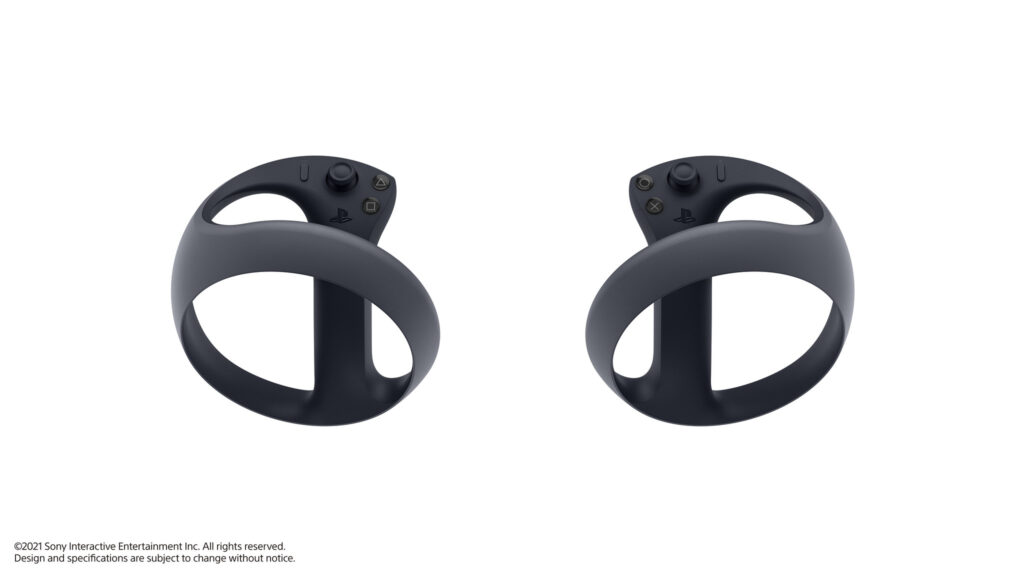 PS5 VR controllers.