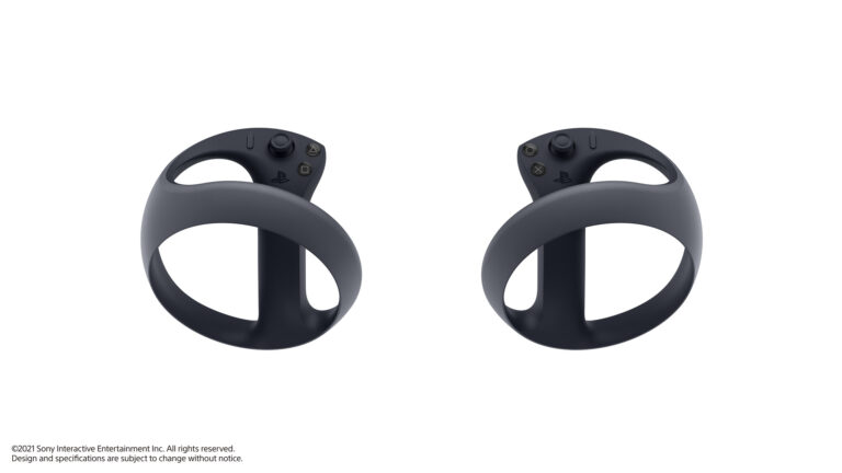 PS5 VR controllers.