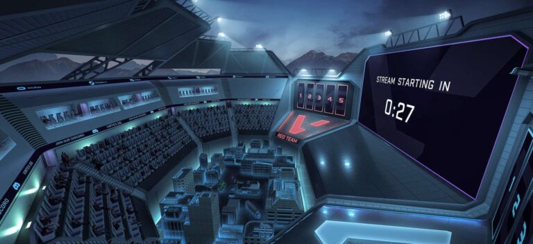 Sit in a VR room with 200 of your best friends to watch someone zerg rush a victory