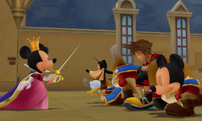 Kingdom Hearts 3D - Musketeers