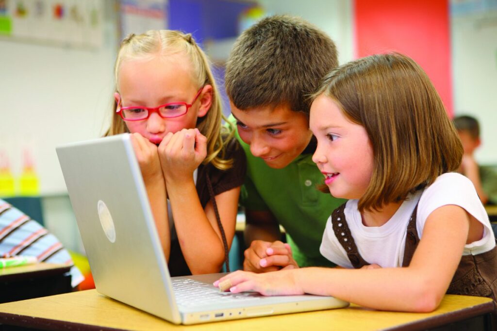 Educational games are playing an increasingly big  role in schools.