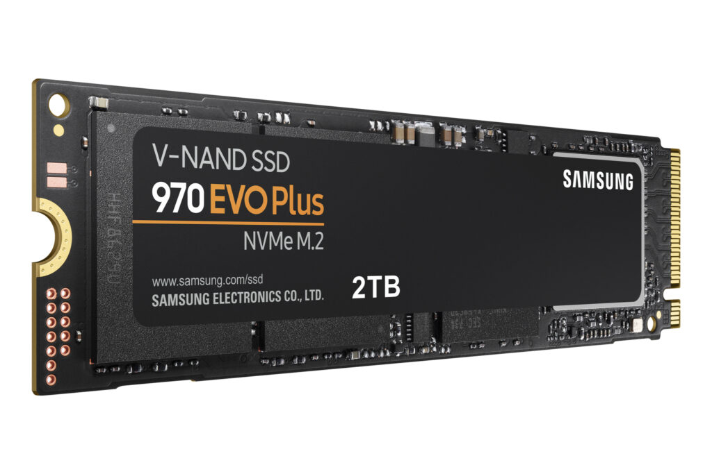 The new 970 Evo Plus SSD from Samsung.