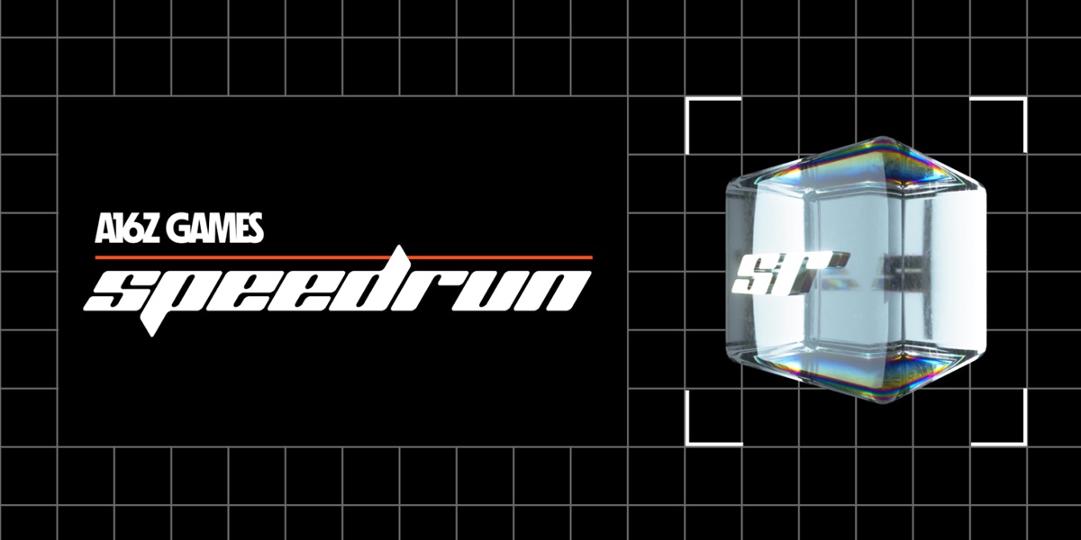 A16z Games Speedrun is taking applications for its third class.