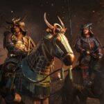 Yasuke with Lord Oda Nobanaga.
