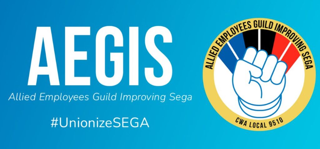 Sega of America workers unionize in California across departments