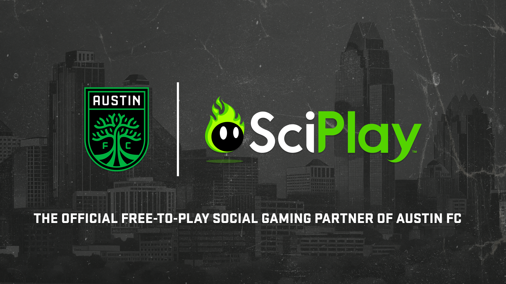MLS pro soccer team Austin FC and SciPlay partnership