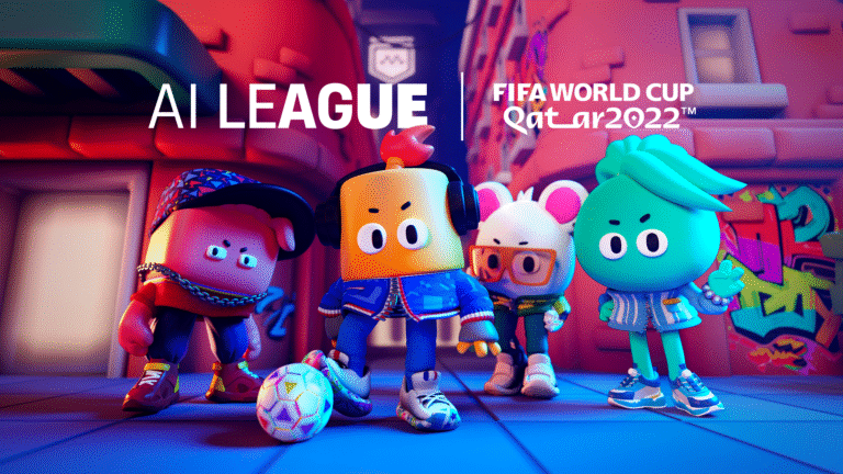 AI League football soccer mobile game ai-powered