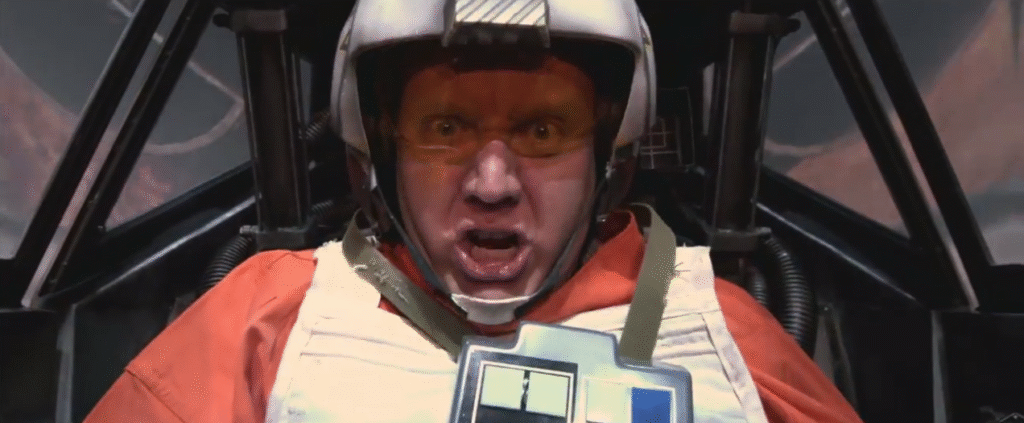 Watch Sony VP Adam Boyes pilot an X-Wing