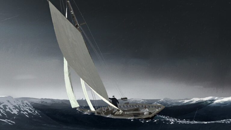 Ian McShane and Cathy Ang star in "Age of Sail," a VR story from Google at the Venice Film Festival.