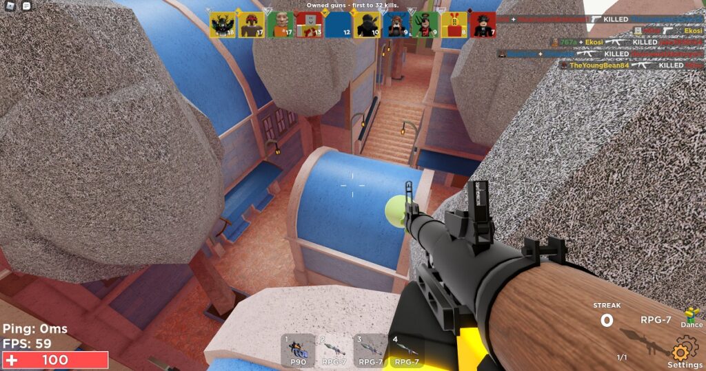 Aim Lab on Roblox