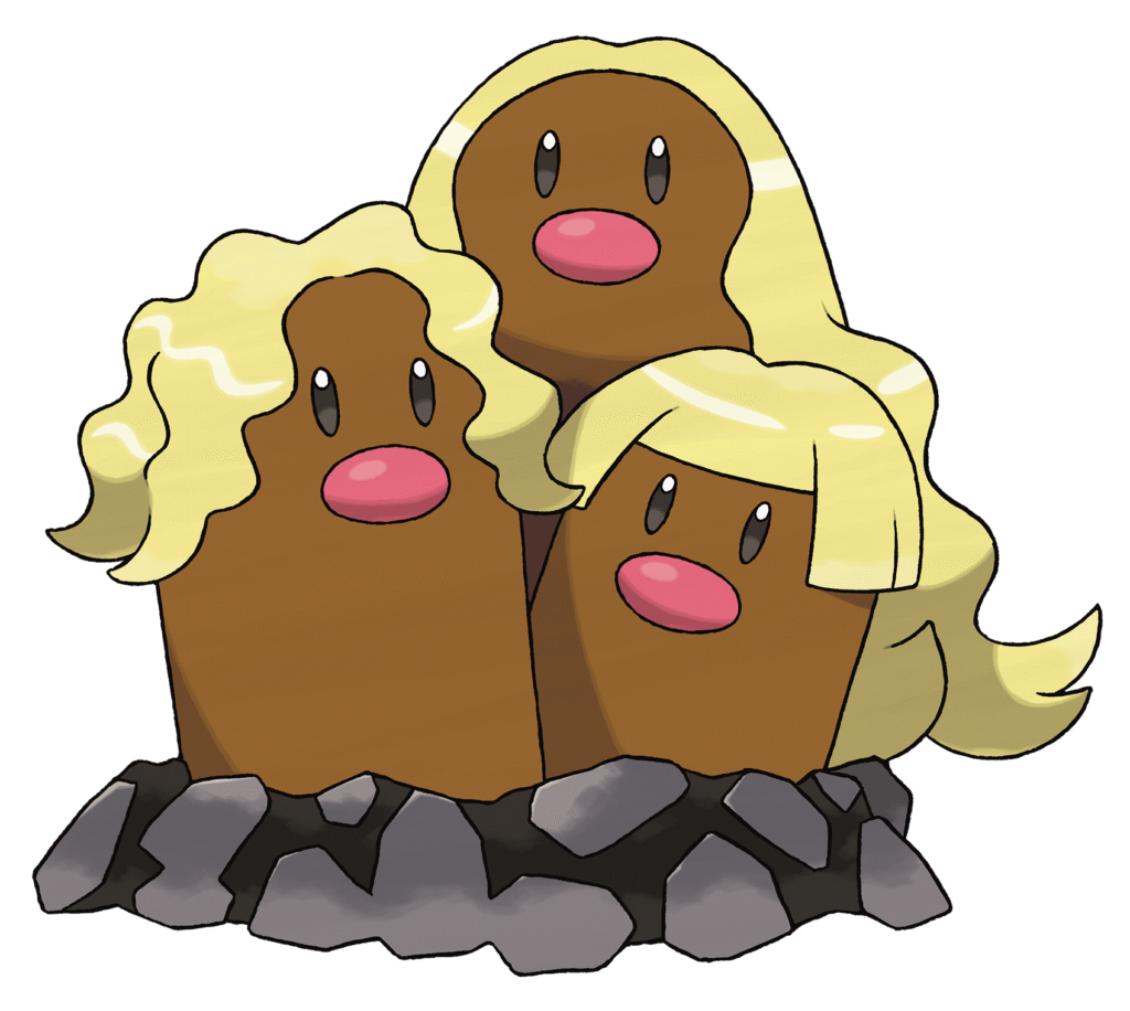 Pokémon Sun and Moon somehow make Dugtrio more ridiculous