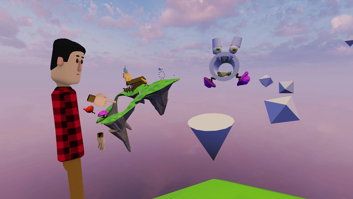 Altspace VR lets you build your own world in VR.
