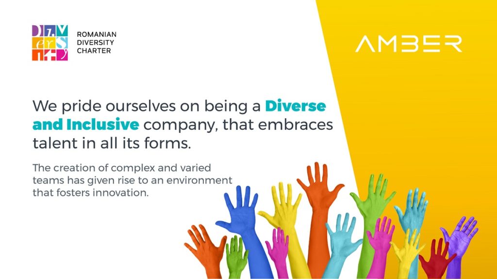 Amber has signed the Romanian Diversity Charter.
