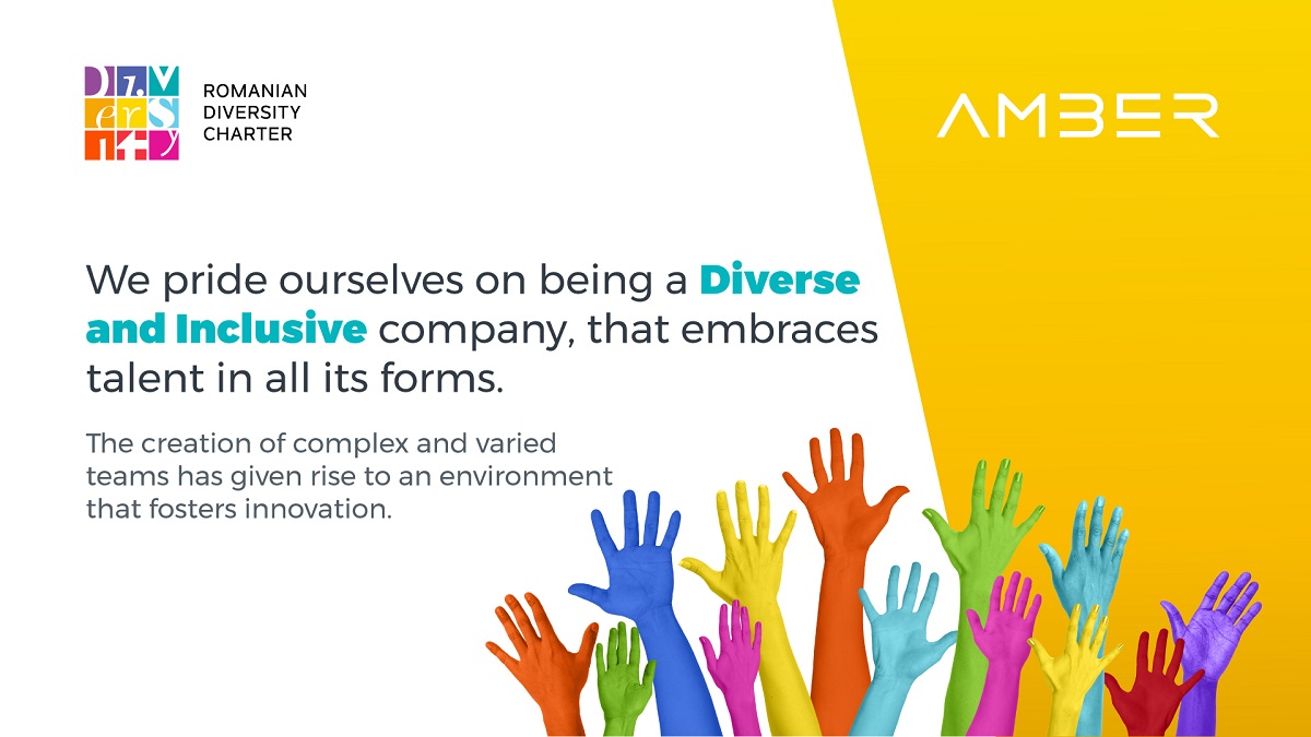 Amber has signed the Romanian Diversity Charter.