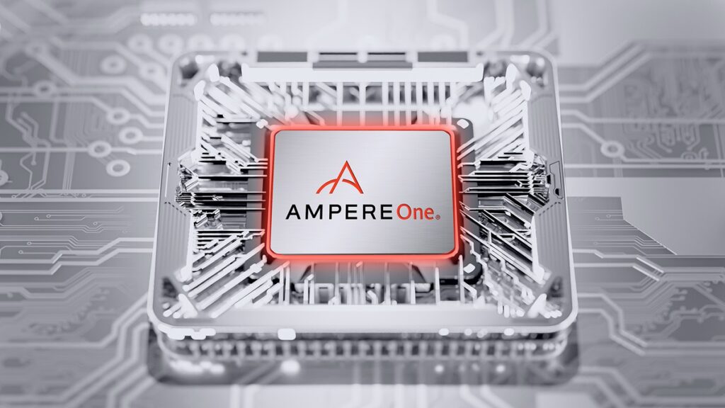 The AmpereOne has 256 CPU cores.