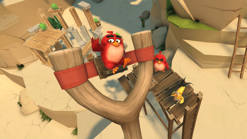 Resolution brought Angry Birds to VR for the first time. 
