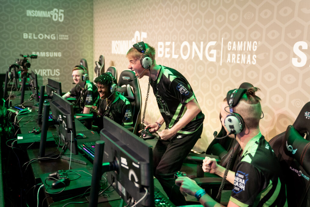 The game biz is just as hyped about esports as he is.