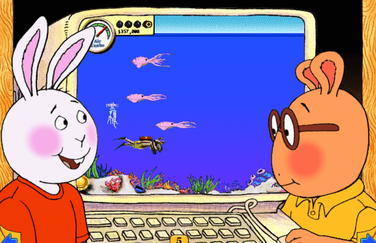 I used to play these Arthur games with my kids.
