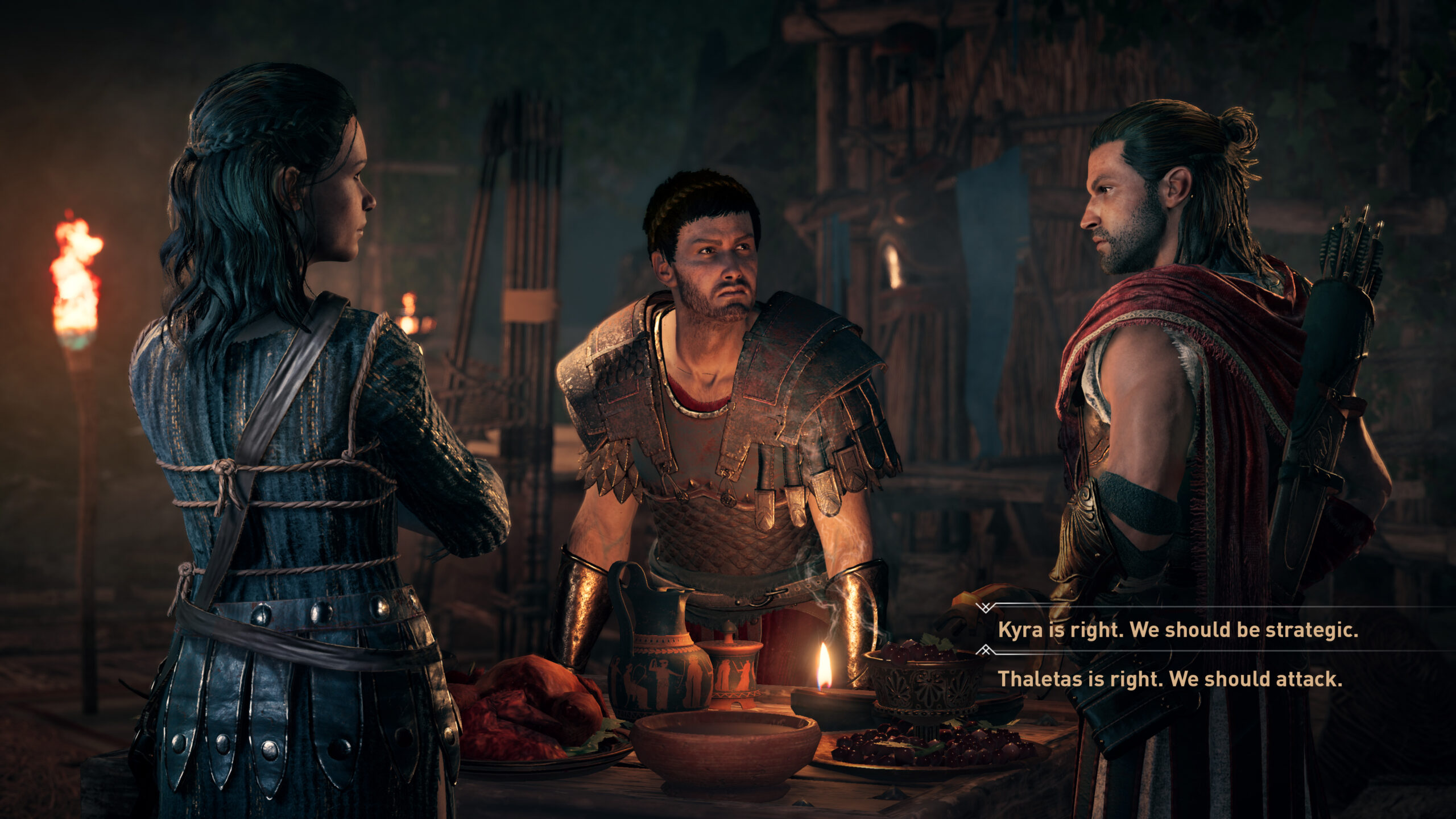 Assassin's Creed: Odyssey gives players choices throughout its story.
