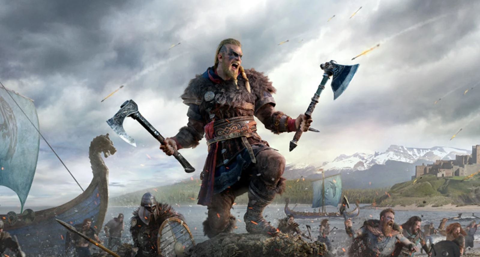 An Xbox Series X in one hand and Xbox One in the other.